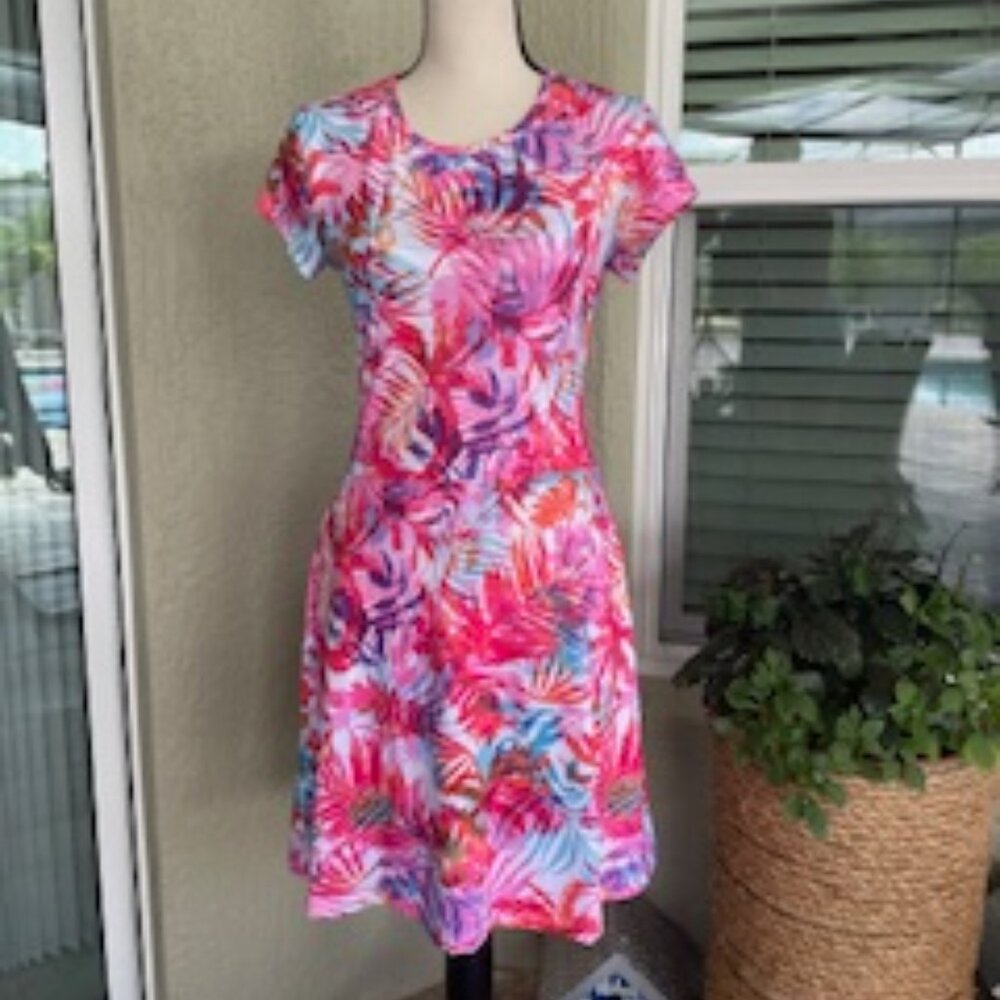 Reel Legends dress with keyhole back